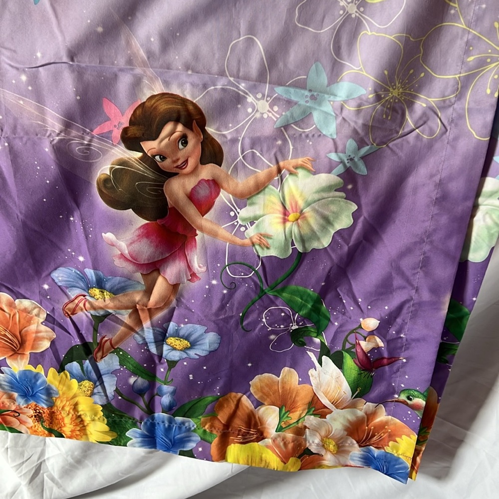 💚 3 for $15 💚   -   Fairies Curtains Panels Set with Tiebacks - Picture 6 of 16